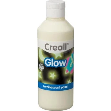 Afbeelding van Plakkaatverf Creall glow in the dark groen 250ml
