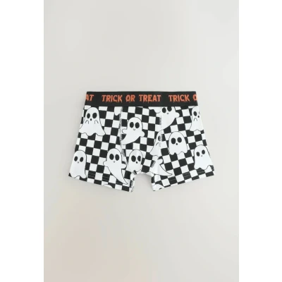 Afbeelding van Next Onderbroek blauw / oranje zwart wit