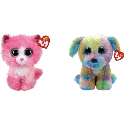 Afbeelding van Ty Knuffel Beanie Boo&quot;;s Reagan Cat &amp; Max Dog