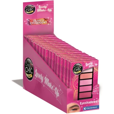 Afbeelding van Clementoni crazy chic oogschaduw romantic style, 8dlg.