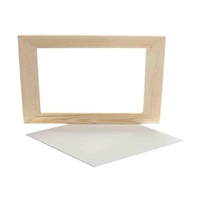 Afbeelding van Creativ Company Canvas Paneel Met Lijst, 25,8x25,8cm
