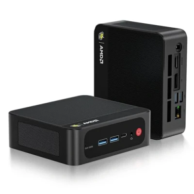 Afbeelding van Beelink Mini PC SER5 Max, AMD Ryzen R7 6800U, 8C/16T, tot 4,7 GHz, Computer 32 GB LPDDR5 RAM 1 TB PCIe 4.0 SSD, 4K Triple Display (HDMI + DP 1.4 Type C) / Gigabit Ethernet/WiFi 6 BT 5.2