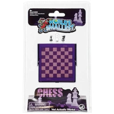 Afbeelding van Worlds Smallest Schaken, Multi,2 spelers