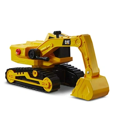 Afbeelding van Caterpillar by Funrise 82268 Caterpillar, CAT Power Haulers Excavator bouwvoertuig, geel zwart