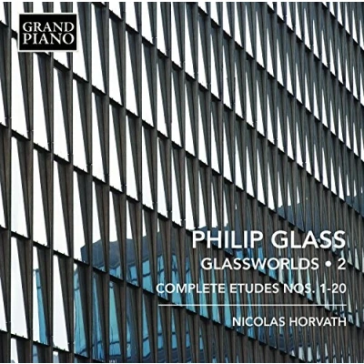 Afbeelding van Nicolas Horvath Glassworlds 2/Complete Études1 20 (CD)