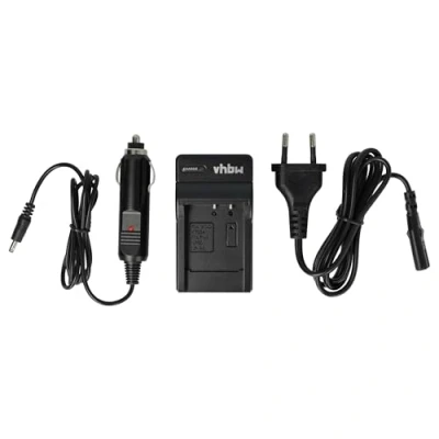 Afbeelding van VHBW Camera accu snellader compatibel met o.a. Fujifilm NP 50, Kodak KLIC 7004, Pentax D Li68 en Li122 accu&#039;s