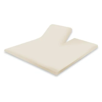 Afbeelding van Elegance Splittopper Hoeslaken Perkal Katoen ivoor 180x200