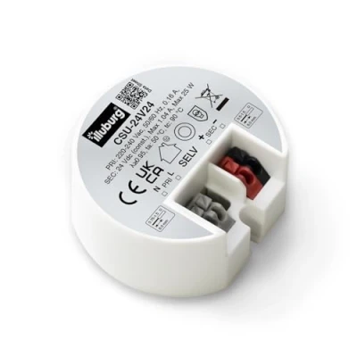 Afbeelding van illuburg Led transformator, 24 V, W, zonder flikkeren, voor lamp, ledstrip, voeding, driver voeding