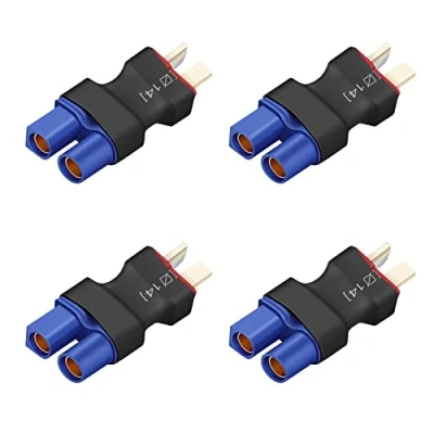 Afbeelding van YOWOO 4 PCS Deans Style T Male Plug Adapter &gt; EC3 Vrouwelijke Connector voor Lipo batterij