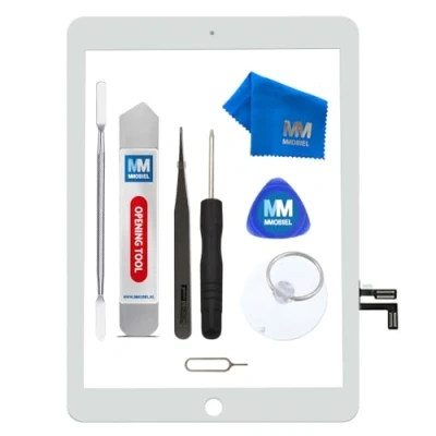 Afbeelding van MMOBIEL Digitizer Scherm Display Glas Touchscreen voor iPad 5 2017 (WIT) inclusief Tools