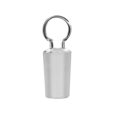 Afbeelding van stonylab Glazen Penny Head Glas Holle Stopper voor 24/40 Buitenvoeg Glas, Met Gesloten Bodem (1 Pack)