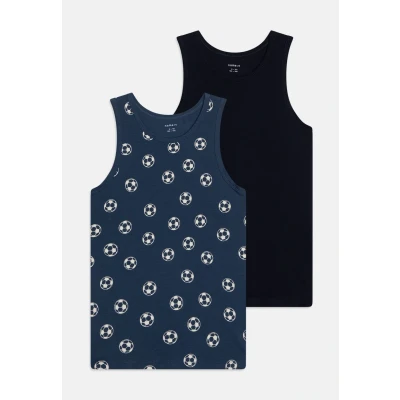 Afbeelding van NAME IT KIDS hemd set van 2 donkerblauw/zwart