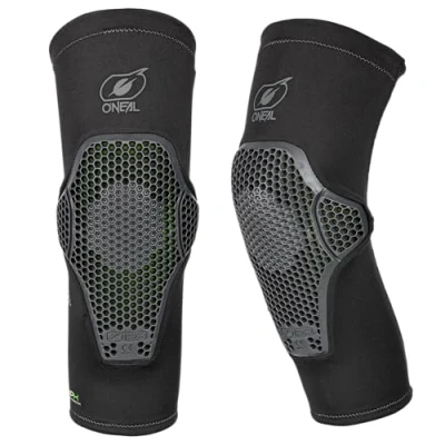 Afbeelding van O&#039;NEAL Kniebeschermer MTB Mountainbike Enduro IPX ® Softgel bescherming, ventilatie aan de achterkant, perfect voor hele dag rijden Flow Knee Guard Adult Grijs Maat M
