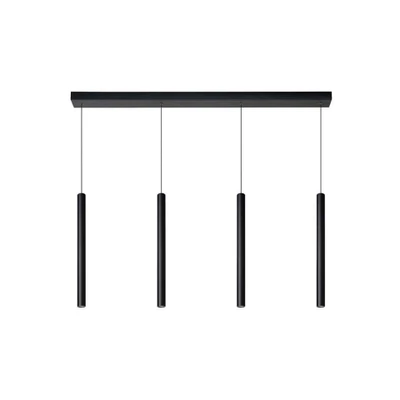 Afbeelding van Lucide LORENZ Hanglamp LED Dimb. 4x4W 3000K Zwart