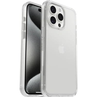 Afbeelding van Otterbox Symmetry Backcover Apple iPhone 15 Pro Max Transparant MagSafe compatible