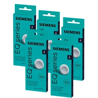 Afbeelding van SIEMENS TZ80001N 50 stuks reinigingstabletten voor alle koffieautomaten uit de EQ. Series