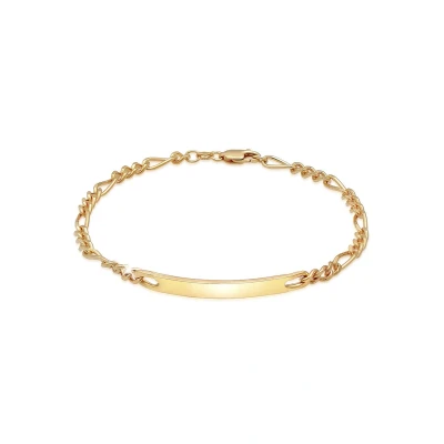 Afbeelding van Kuzzoi Figaro Armband goldcoloured, Heren, Maat: 21, Gold coloured