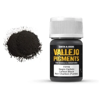 Afbeelding van Vallejo Pigment Carbon Black 35ml 73116
