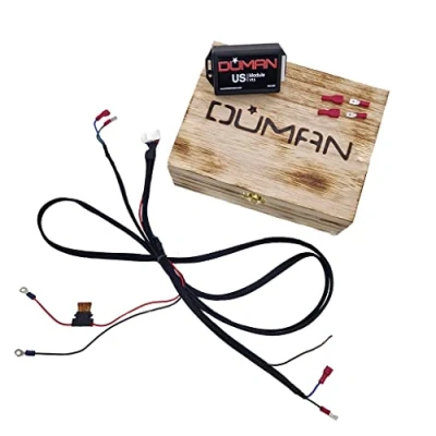 Afbeelding van DUMAN US Module V1.5 Deluxe SnakeSkin Cable Wrap Set Knipperlicht USA / Lights Side Markers Running Daytime (DRL) incl. Kabelset &amp; Handleiding