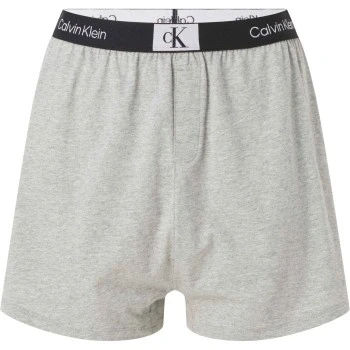Afbeelding van Calvin Klein CK96 Pyjama Shorts Grijs katoen Medium Dames