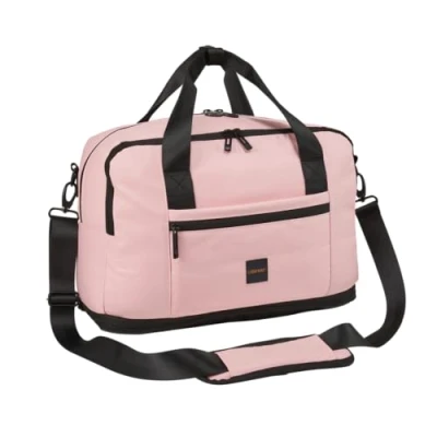 Afbeelding van Cabin Max Gozo Uitbreidbare cabinetas 40x20x25 &gt; 40x30x20 cm Holdall, Handbagagetas Overnachtingstas Onderstoel Bag Geschikt voor Ryanair, Wizzair, Easyjet Carry ons, Marshmallow, On