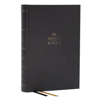 Afbeelding van KJV Holy Bible with Apocrypha and 73,000 Center Column Cross References, Hardcover, Red Letter, Comfort Print: King James Version