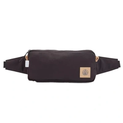 Afbeelding van The BlueWave Collective Re.8 Cycle Fanny Pack Heuptas van Gerecycled Plastic Crossbody tas Heuptasje Dames &amp; Heren Waterdicht en Duurzaam Zwart