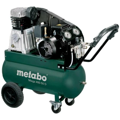 Afbeelding van Metabo Mega 400 50 D Pneumatische compressor l 10 bar