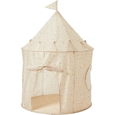 Afbeelding van 3 sprouts speeltent kasteel cream terrazzo