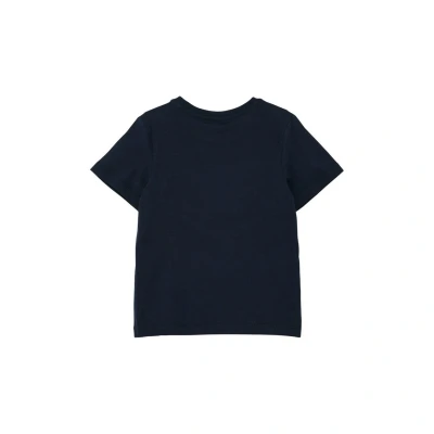 Afbeelding van s.Oliver T shirt met printopdruk donkerblauw