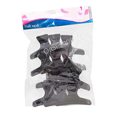 Afbeelding van Sibel Verdeelklemmen zwart 8 cm 12 stuks