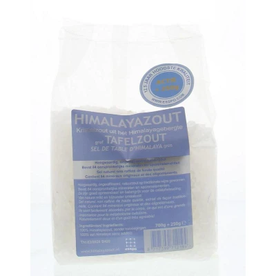 Afbeelding van Esspo Himalayazout Grof Tafelzout Wit 950GR