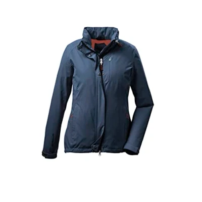 Afbeelding van killtec Women&#039;s Functioneel jack met oprolbare capuchon, opvouwbaar KOS 25 WMN JCKT, dark blue, 36, 38287 000
