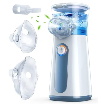 Afbeelding van Ultrasone Machine Voor Effectieve Luchtwegaandoeningen (Grijs)