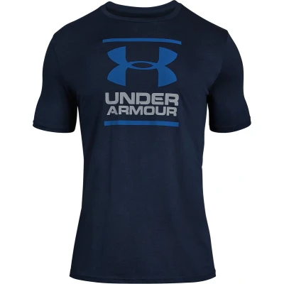 Afbeelding van Under Armour Foundation SS Tshirt print, Heren, Maat: Small, Academy/steel/royal