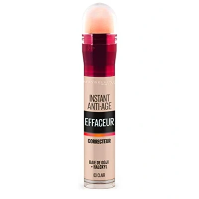 Afbeelding van Maybelline New York Concealer/Concealer Fluid Instant Anti Aging L&#039;Effaceur kleuring: helder (03) 6,8 ml