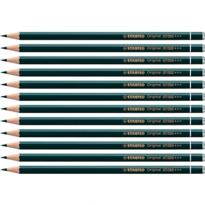 Afbeelding van Premium kleurpotlood STABILO Original 12 stuks loofgroen donker