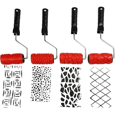 Afbeelding van Patroonrollen, B: 10 cm, 4 asstd