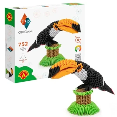 Afbeelding van Origami 3D Toucan 752 stukjes