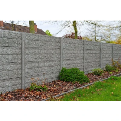 Afbeelding van Intergard Betonschutting Rockstone enkelzijdig 200x193cm