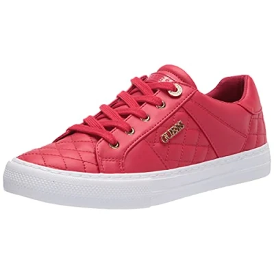 Afbeelding van GUESS Loven3 Sneaker voor dames, Rood, 36 EU