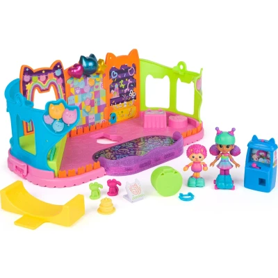 Afbeelding van Gabby&#039;s Poppenhuis Feest Zolder met unieke speelfiguren poppenhuismeubels accessoires en fidgetspeeltjes
