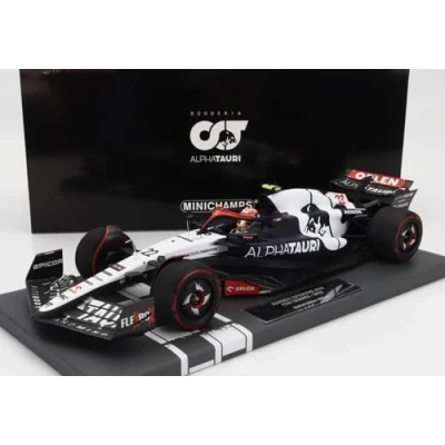 Afbeelding van Scuderia Alphatauri AT04 #22, Tsunoda, British GP 2023 1:18 Minichamps