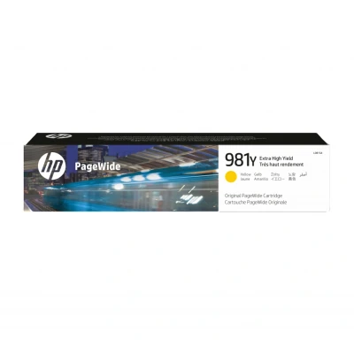 Afbeelding van HP 981Y (L0R15A) Inktcartridge Geel Extra hoge capaciteit