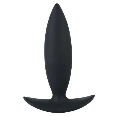 Afbeelding van Zwarte slanke buttplug