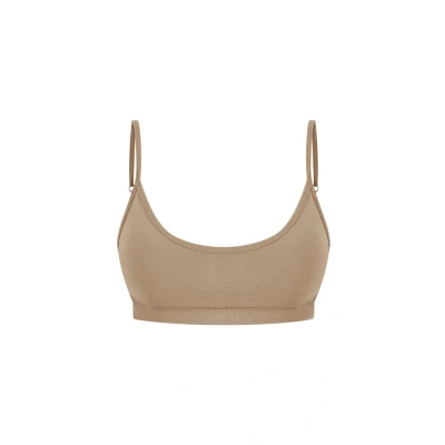 Afbeelding van Smilodox BH Layne Bustier, Dames, Maat: XS, Hellbraun