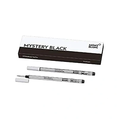 Afbeelding van Navulling voor balpen Montblanc 128246 Zwart (2 Stuks)