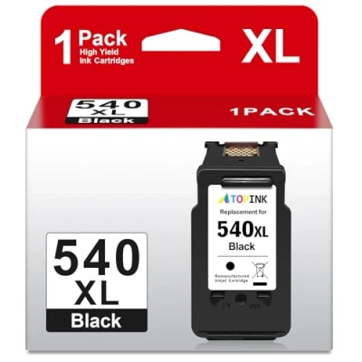 Afbeelding van ATOPINK 540XL inktpatroon voor Canon 540 PG XL zwart Pixma MG3650s MX475 MG3650 MG3150 MG3550 MG3250 MG4250 MG3600 TS5151 MX375 0 MX39 5 printers (1 stuk)