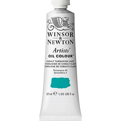 Afbeelding van Winsor &amp; Newton8840355 Artists&#039; Oil Colour, professionele olieverf met maximale pigmentering en lichtechtheid 37ml, Cobalt Turquoise Light