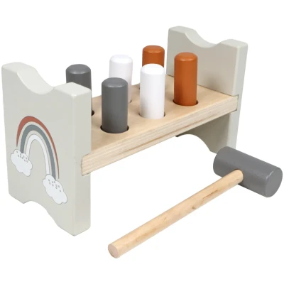 Afbeelding van Tryco Houten Hamerbankje TR 303006